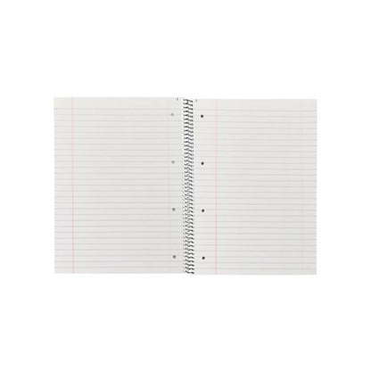 Q-Connect Ruled Margin Spiral Soft Cover Notebook 160 Pages A4 - Pack of 5 - 