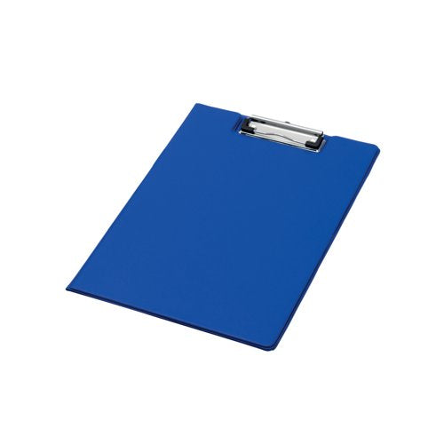 Q-Connect PVC Foldover Clipboard A4 Blue