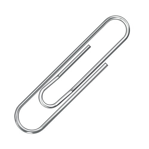 Q-Connect Paperclips Plain 32mm (Pack of 1000) - 