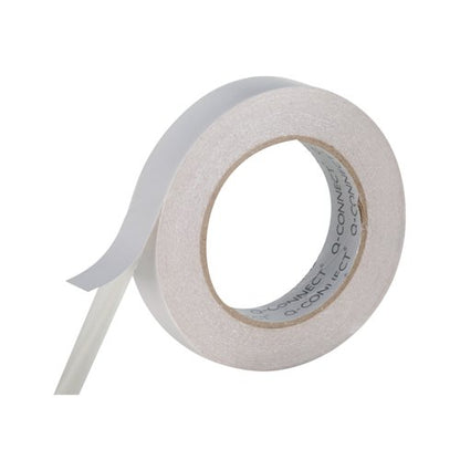 Q-Connect Double Sided Tissue Tape 25mmx33m (Pack of 6)