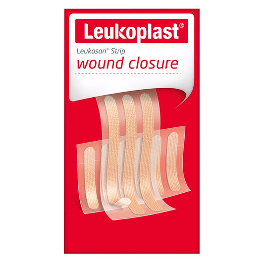 Leukosan Sterile Wound Closure Strips 6mm x 100mm - Pack of 100 (10 x 10)
