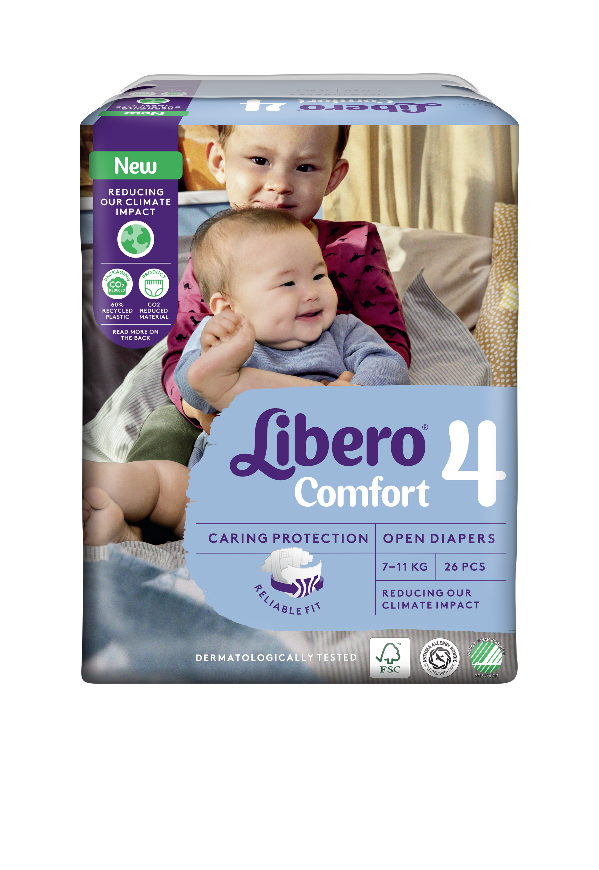 Libero Comfort 4 (7-11kg) - Pack of 26 - 