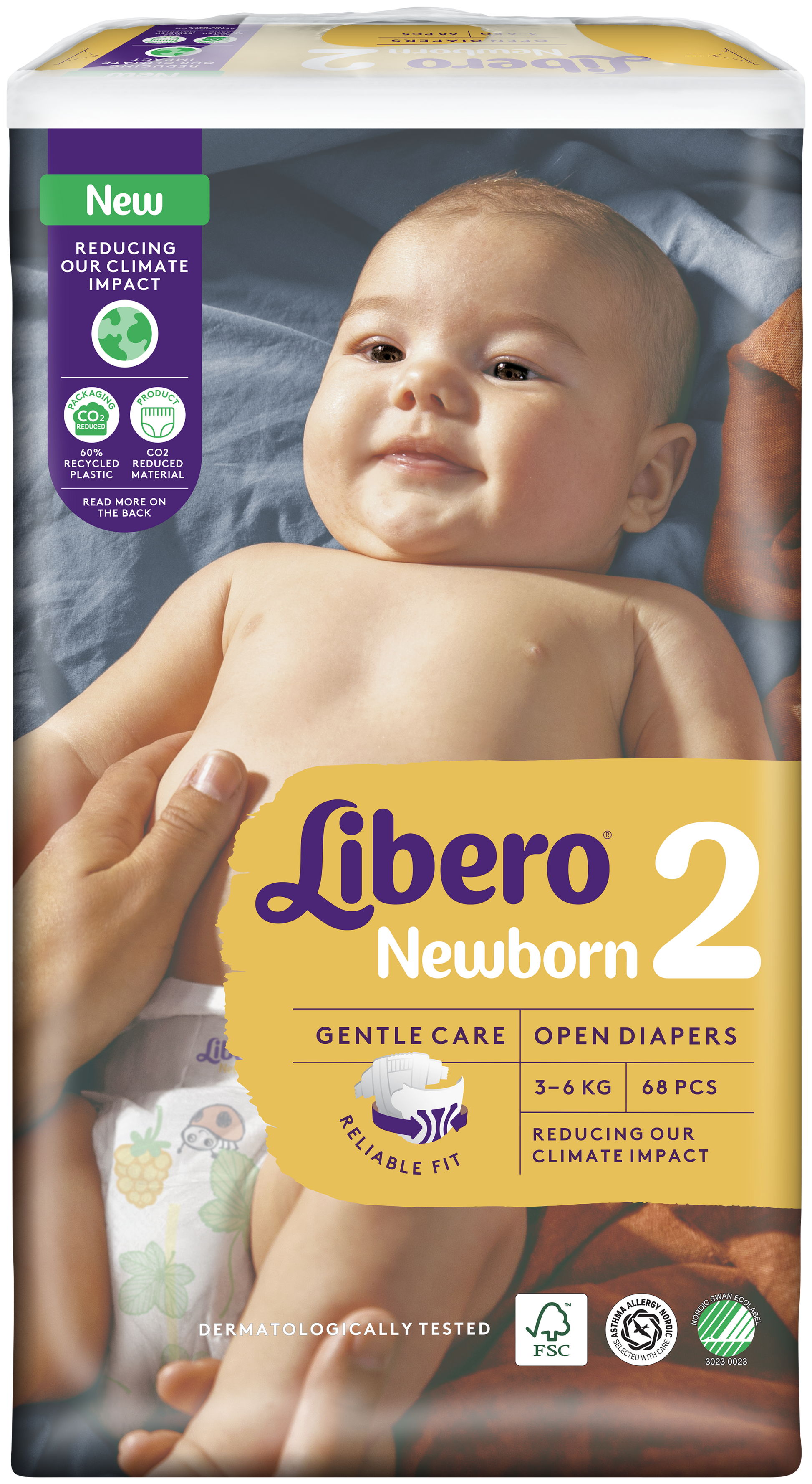 Libero Newborn 2 (3-6kg) - Pack of 34 - 