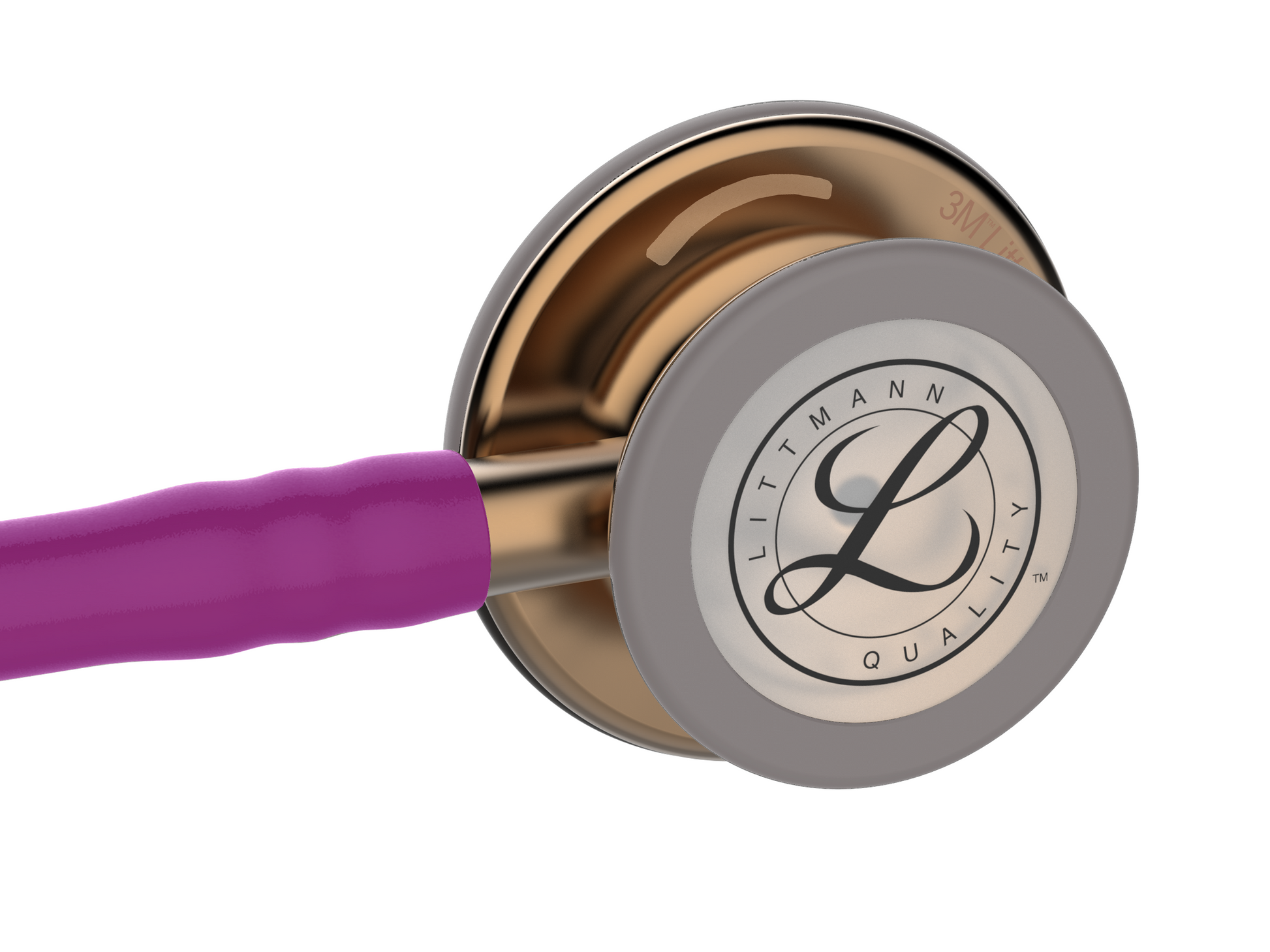 Littmann Cardiology IV Diagnostic Stethoscope: High Polish Copper & Plum - 6181 - Over Engraved - 