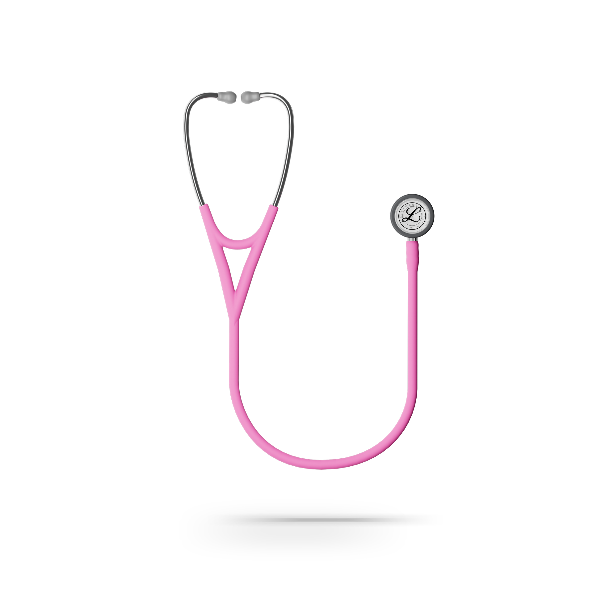 Littmann Cardiology IV Diagnostic Stethoscope: Satin Navy Rose Pink Tube 6159C - Stainless Steel Chestpiece with 27" Rose Pink Satin Finish Tube for Added Comfort, Flexibility and Cleanability