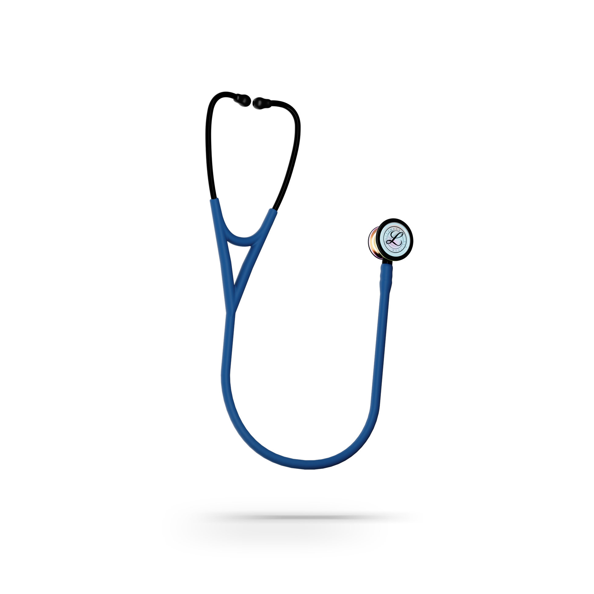 Littmann Cardiology IV Diagnostic Stethoscope: Satin Navy Blue Tube 6242C - 