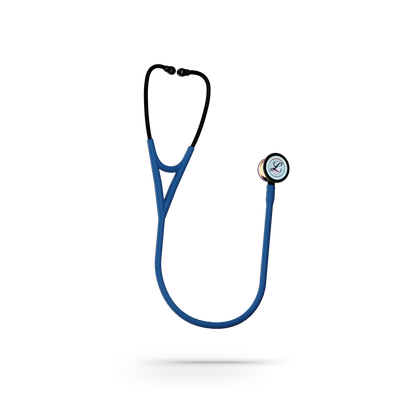 Littmann Cardiology IV Diagnostic Stethoscope: Satin Navy Blue Tube 6242C - 