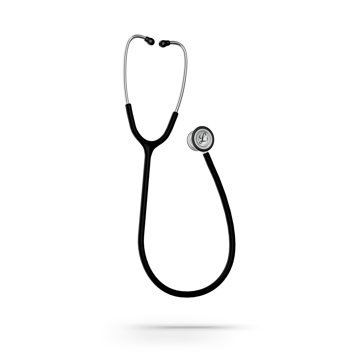 Littmann Classic III Monitoring Stethoscope: Satin Black Tube 5620C - Stainless Steel Chestpiece with 27" Black Satin Finish Tube for Added Comfort, Flexibility and Cleanability