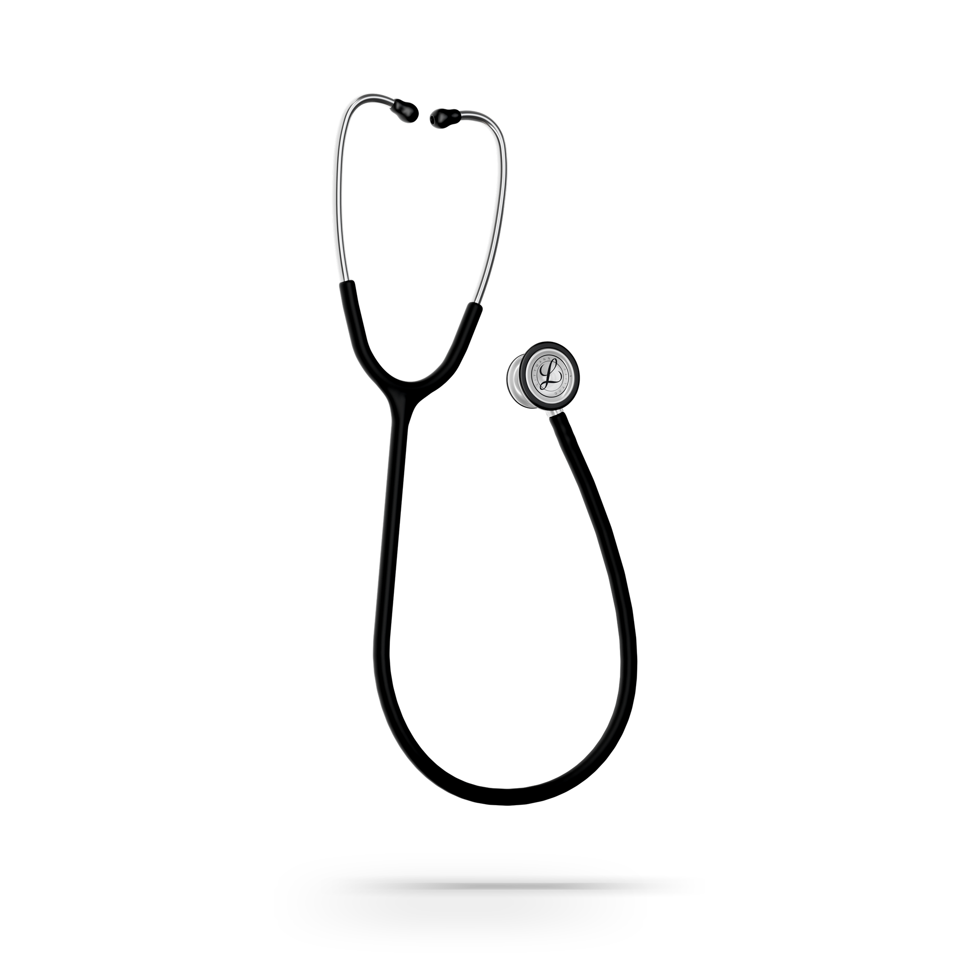 Littmann Classic III Monitoring Stethoscope: Satin Black Tube 5620C - Stainless Steel Chestpiece with 27" Black Satin Finish Tube for Added Comfort, Flexibility and Cleanability