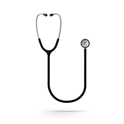 Littmann Classic III Monitoring Stethoscope: Satin Black Tube 5620C - Stainless Steel Chestpiece with 27" Black Satin Finish Tube for Added Comfort, Flexibility and Cleanability
