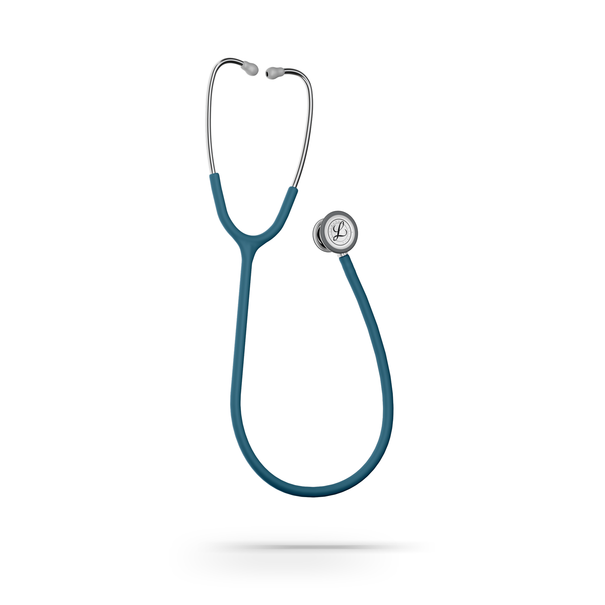 Littmann Classic III Monitoring Stethoscope: Satin Caribbean Blue Tube 5623C - Stainless Steel Chestpiece with 27" Caribbean Blue Satin Finish Tube for Added Comfort, Flexibility and Cleanability