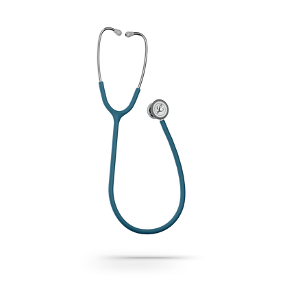 Littmann Classic III Monitoring Stethoscope: Satin Caribbean Blue Tube 5623C - Stainless Steel Chestpiece with 27" Caribbean Blue Satin Finish Tube for Added Comfort, Flexibility and Cleanability