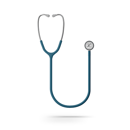Littmann Classic III Monitoring Stethoscope: Satin Caribbean Blue Tube 5623C - Stainless Steel Chestpiece with 27" Caribbean Blue Satin Finish Tube for Added Comfort, Flexibility and Cleanability