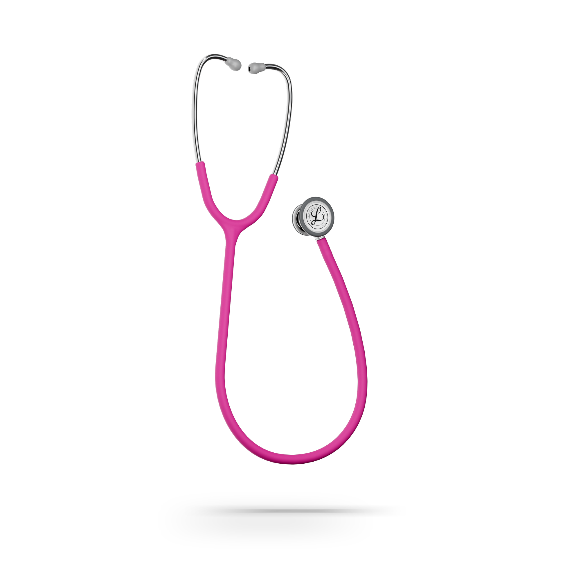 Littmann Classic III Monitoring Stethoscope: Satin Raspberry Tube 5648C - Stainless Steel Chestpiece with 27" Raspberry Satin Finish Tube for Added Comfort, Flexibility and Cleanability