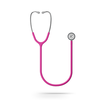 Littmann Classic III Monitoring Stethoscope: Satin Raspberry Tube 5648C - Stainless Steel Chestpiece with 27" Raspberry Satin Finish Tube for Added Comfort, Flexibility and Cleanability