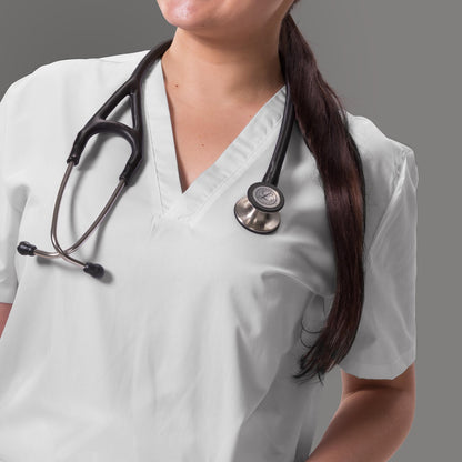 Littmann Cardiology IV Diagnostic Stethoscope: Satin Black Tube 6177C - Mirror Chestpiece with 27" Black Satin Finish Tube for Added Comfort, Flexibility and Cleanability
