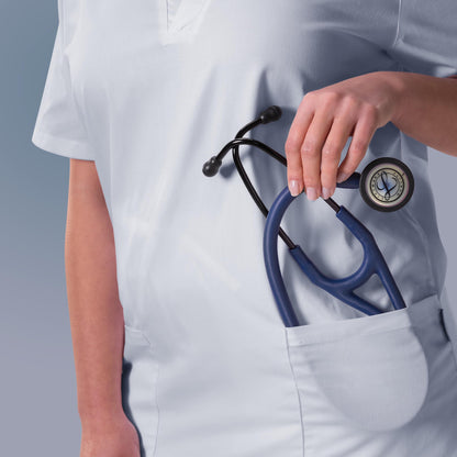 Littmann Cardiology IV Diagnostic Stethoscope: Satin Navy Blue Tube 6242C - 