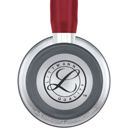Littmann Cardiology IV Diagnostic Stethoscope: Burgundy 6184 - Over Engraved - Littmann Stethoscopes