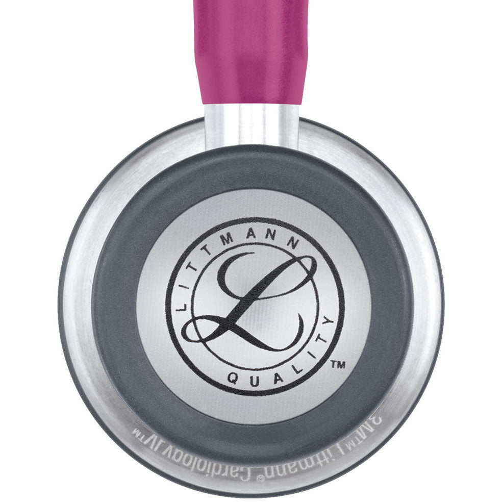 Littmann Cardiology IV Diagnostic Stethoscope: Raspberry 6158 - Over Engraved - Littmann Stethoscopes