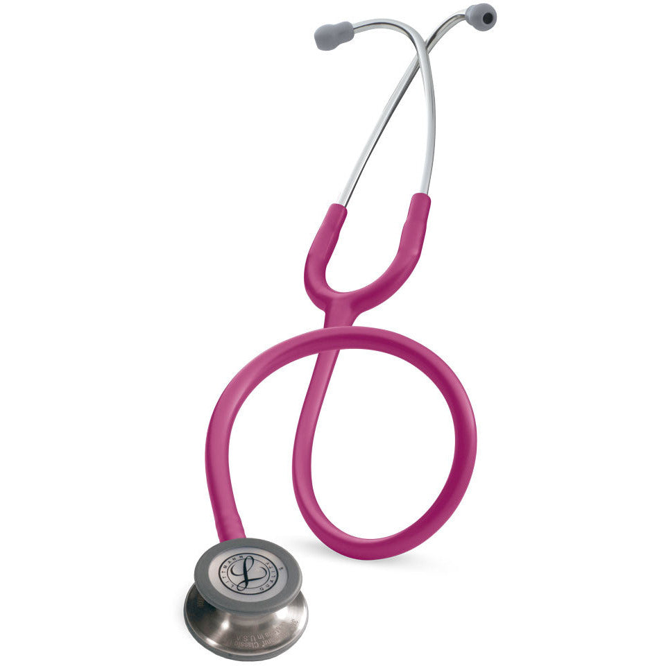 Littmann Classic III Monitoring Stethoscope: Raspberry 5648 - Over Engraved - Littmann Stethoscopes