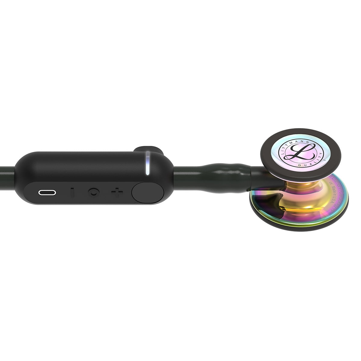 Littmann CORE Digital Stethoscope 8572 - High Polish Rainbow - Over Engraved - Littmann Stethoscopes
