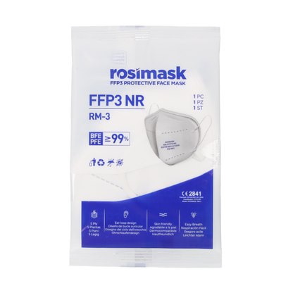 Rosimask FFP3 Face Masks (unvalved) Box of 10