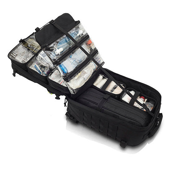 Elite PARAMED'S Rescue & Tactical Backpack - Black - 