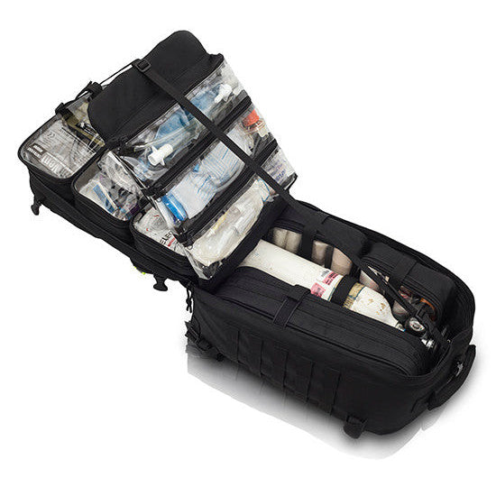 Elite PARAMED'S Rescue & Tactical Backpack - Black - 