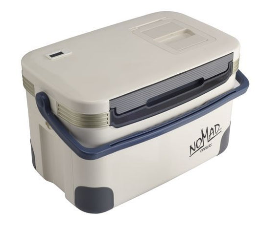 Medical Cooler - 28L with alarmed thermometer & hard ice bricks