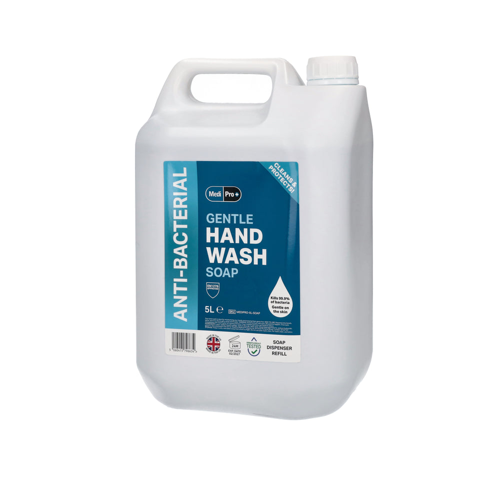 MediPro Antibacterial Hand Wash Soap 5 Litre – Medisave UK