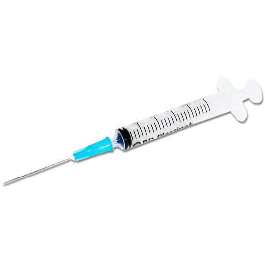 BD Microlance 3 Needles Blue 23G x 5/8" - Box of 100 - 