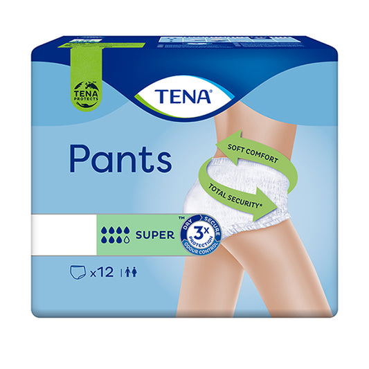 TENA ProSkin Pants Super - Small - Pack of 12 - 