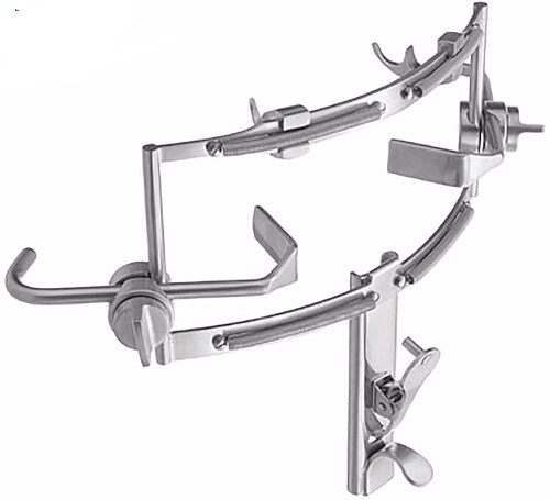 Dingman Mouth Gag Frame Complete With Two Cheek Retractors - 