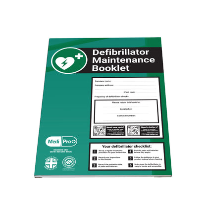 Defibrillator Maintenance Booklet