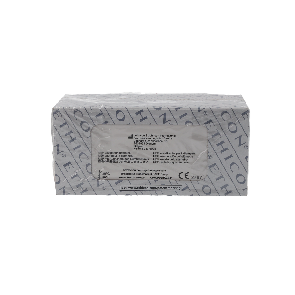 MONOCRYL PLUS suture - Monofilament - Undyed - 4-0 - 70cm - 1 x Reverse cutting - 60mm - STRAIGHT - 12 - 