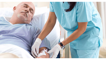 BD® Nexiva™ Closed IV Catheter System Dual Port with BD® Q-Syte™ Needle-free Connector 22G x 1" - Box of 20