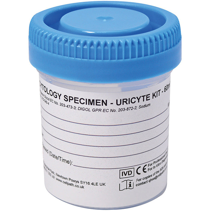 Uricyte Kit 60ml - Bottle/Cap - Label - Preservative - 