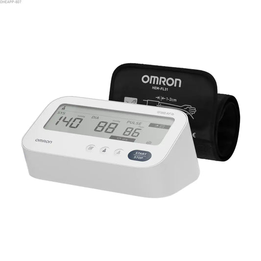 Omron M3 Comfort AFib blood pressure monitor with 22-42cm intelliwrap cuff - 