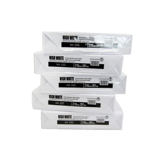 Unbranded Copier/ Laser Paper A4 White Pk 5 Reams of 500 Unmarked - 