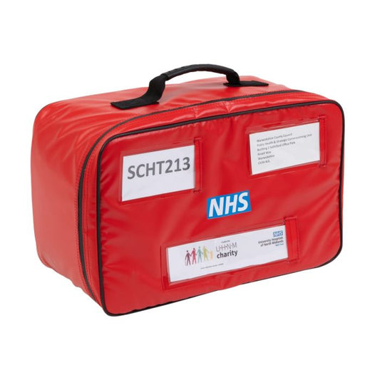 Patient Overnight Bag - Red Bag