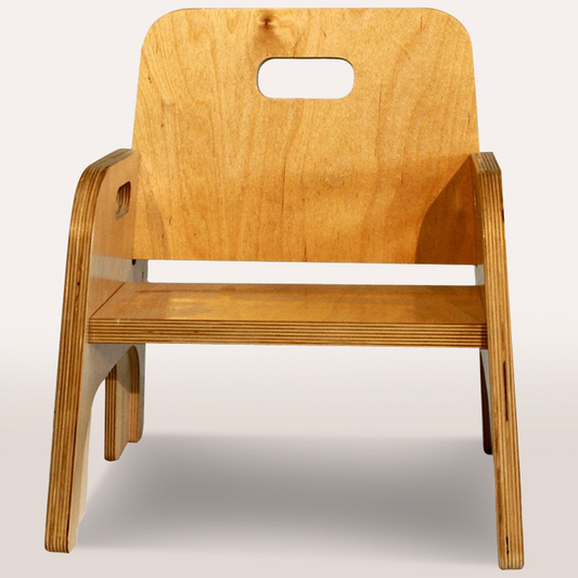 10 Inch Wooden Stacking Chair - 