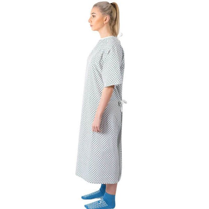 Lapover Patient Gown One Size - Single