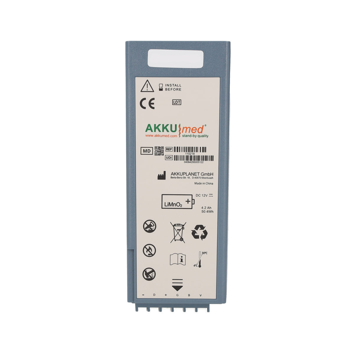 Philips Heartstart FR2 M3863A Compatible Defibrillator Battery - 