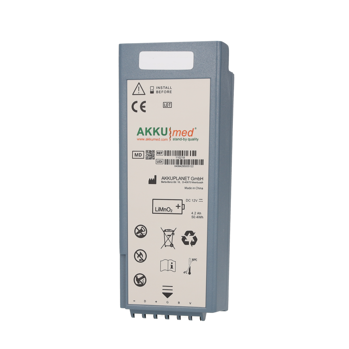 Philips Heartstart FR2 M3863A Compatible Defibrillator Battery - 