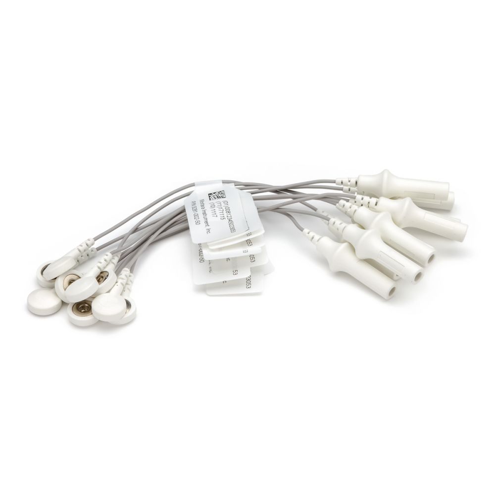 Welch Allyn 4mm Banana Plug Adapter for Snap-on Electrodes -  PK/10