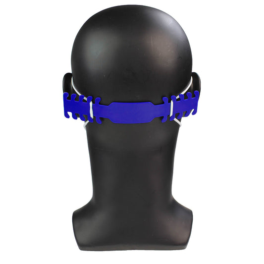 Face Mask Strap Fastener Ear Guard - Royal Blue - Pack of 5