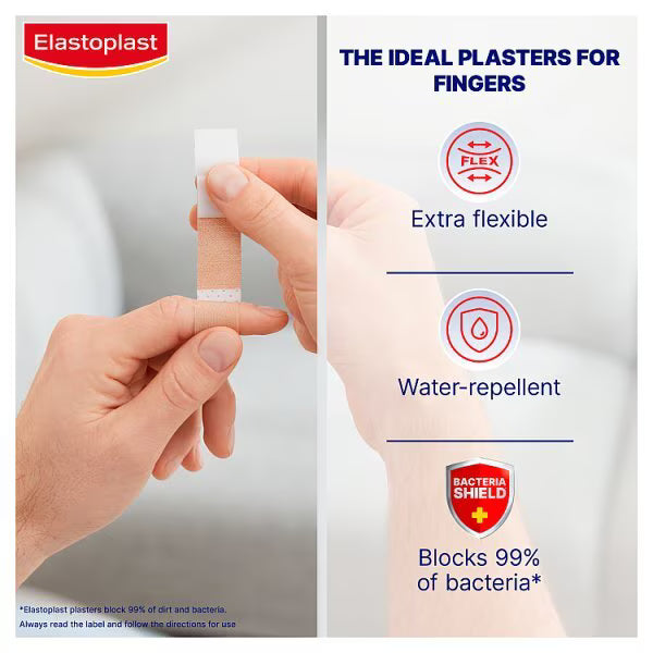 Elastoplast Fabric Finger Strip - Pack of 16 - 