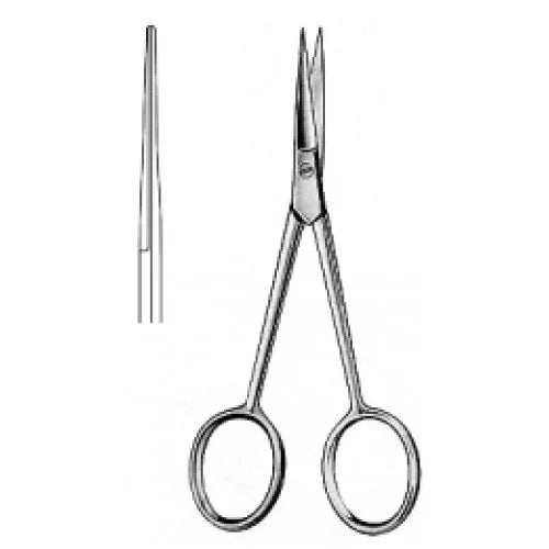 Standard Operating Scissors - Sharp/Sharp Stright - 11cm - 