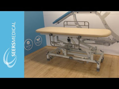 Therapy Hygiene Table, Hydraulic, Retractable Wheels - 186 x 65cm