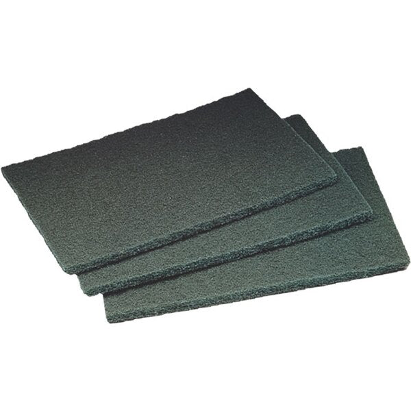 Heavy Duty Scourer Green - Pack of 10 - Bunzl Clean